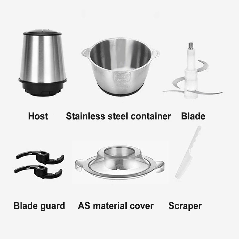 Inox Blender/Sjecko 2u1