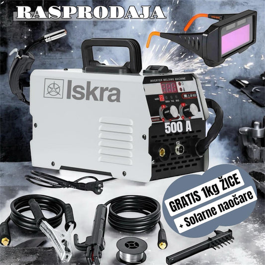 Iskra Aparat za varenje MIG/MMA 500 A CO2